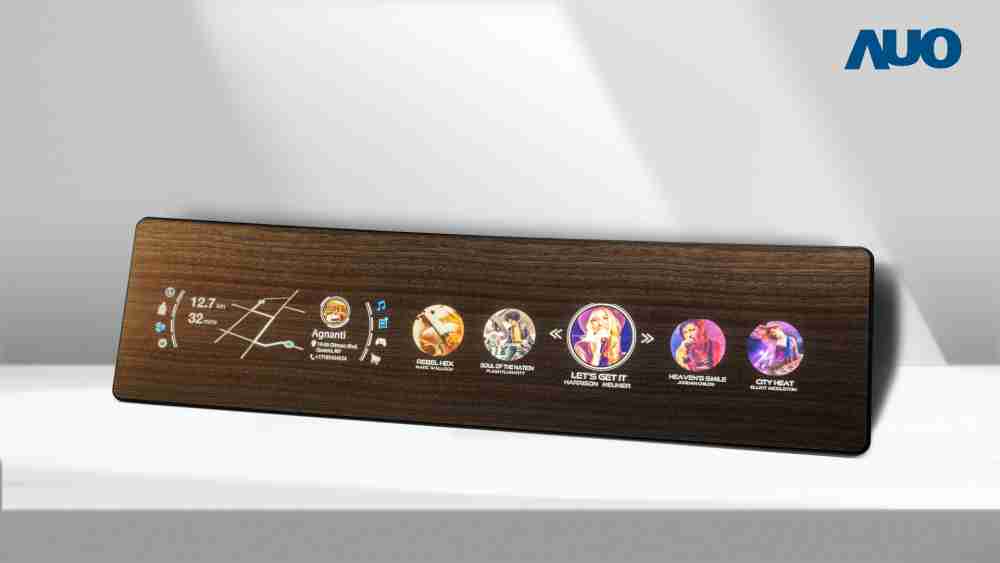 杏悦2研发全球最高穿透度达80%的AmLED木纹显示器，，可于使用时呈现高亮度、、清晰可见的信息，，，，并在不使用时回归为单纯的饰板，，节能兼具美观